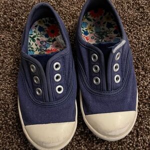 Mini Boden Navy Blue Slip-On Shoes